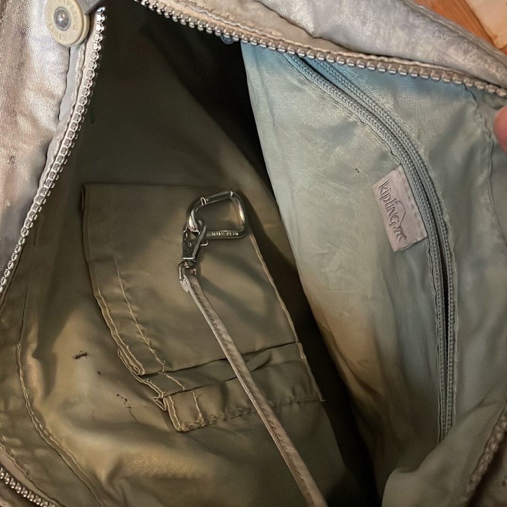Kipling Silver Multi Component Crossbody Bag - image 4